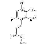 (5-Chloro-7-iodo-quinolin-8-yloxy)-acetic acid hydrazide