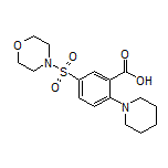 5-(Morpholinosulfonyl)-2-(1-piperidyl)benzoic Acid