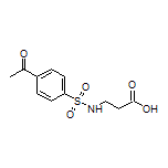 3-(4-Acetylphenylsulfonamido)propanoic Acid