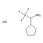 1-Cyclopentyl-2,2,2-trifluoroethanamine Hydrochloride