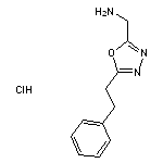 [5-(2-phenylethyl)-1,3,4-oxadiazol-2-yl]methanamine hydrochloride