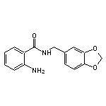 2-Amino-N-benzo[1,3]dioxol-5-ylmethyl-benzamide