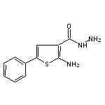 2-amino-5-phenylthiophene-3-carbohydrazide