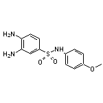 3,4-Diamino-N-(4-methoxy-phenyl)-benzenesulfonamide