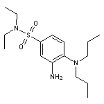 3-Amino-4-dipropylamino-N,N-diethyl-benzenesulfonamide