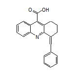 4-Benzylidene-1,2,3,4-tetrahydroacridine-9-carboxylic Acid