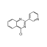 4-Chloro-2-(3-pyridyl)quinazoline