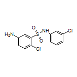 5-Amino-2-chloro-N-(3-chlorophenyl)benzenesulfonamide