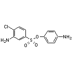 3-Amino-4-chloro-benzenesulfonic acid 4-amino-phenyl ester