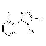 4-Amino-5-(2-chloro-phenyl)-4H-[1,2,4]triazole-3-thiol