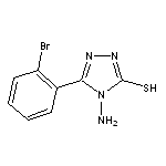 4-amino-5-(2-bromophenyl)-4H-1,2,4-triazole-3-thiol