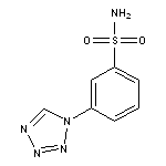 3-(1H-tetrazol-1-yl)benzenesulfonamide