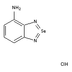 4-amino-2,1,3-benzoselenadiazol hydrochloride