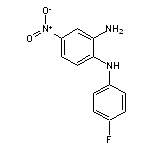 N-(2-amino-4-nitrophenyl)-N-(4-fluorophenyl)amine