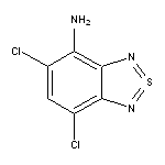 4-amino-5,7-dichloro-2,1,3-benzothiadiazol