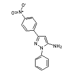 3-(4-nitrophenyl)-1-phenyl-1H-pyrazol-5-amine