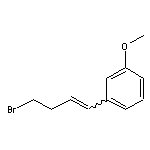 1-(4-bromobut-1-en-1-yl)-3-methoxybenzene