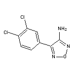 4-(3,4-dichlorophenyl)-1,2,5-oxadiazol-3-amine