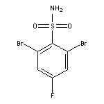 2,6-dibromo-4-fluorobenzene-1-sulfonamide