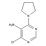 4-chloro-6-(pyrrolidin-1-yl)pyrimidin-5-amine