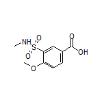 4-Methoxy-3-(N-methylsulfamoyl)benzoic Acid