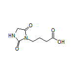 4-(2,5-Dioxo-1-imidazolidinyl)butanoic Acid