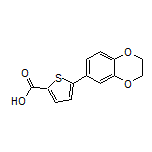 5-(2,3-Dihydrobenzo[b][1,4]dioxin-6-yl)thiophene-2-carboxylic Acid