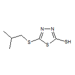 5-(isobutylthio)-1,3,4-thiadiazole-2-thiol