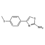 4-[4-(methylthio)phenyl]-1,3-thiazol-2-amine