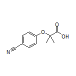 2-(4-cyanophenoxy)-2-methylpropanoic acid