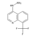 4-hydrazinyl-8-(trifluoromethyl)quinoline