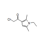 2-Chloro-1-(1-ethyl-2,5-dimethyl-3-pyrrolyl)ethanone