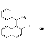 1-[amino(phenyl)methyl]-2-naphthol hydrochloride