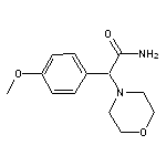 2-(4-methoxyphenyl)-2-(morpholin-4-yl)acetamide