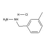 [(3-methylphenyl)methyl]hydrazine hydrochloride