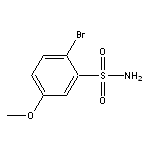 2-bromo-5-methoxybenzene-1-sulfonamide