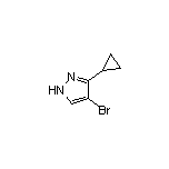 4-Bromo-3-cyclopropylpyrazole