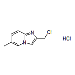 2-(chloromethyl)-6-methylimidazo[1,2-a]pyridine hydrochloride