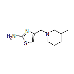 2-Amino-4-[(3-methyl-1-piperidyl)methyl]thiazole