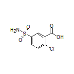 2-Chloro-5-sulfamoylbenzoic Acid