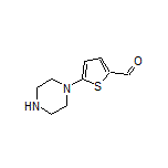 5-(1-Piperazinyl)thiophene-2-carbaldehyde