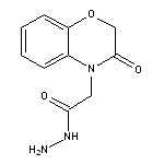 2-(3-oxo-2,3-dihydro-4H-1,4-benzoxazin-4-yl)acetohydrazide