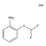 2-[(difluoromethyl)thio]aniline hydrochloride