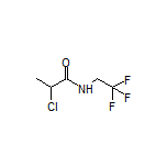 2-chloro-N-(2,2,2-trifluoroethyl)propanamide