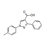 3-Phenyl-1-(p-tolyl)-1H-pyrazole-4-carboxylic Acid