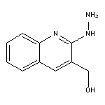 (2-hydrazinylquinolin-3-yl)methanol