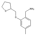 [4-methyl-2-(oxolan-2-ylmethoxy)phenyl]methanamine