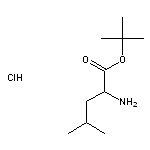 tert-butyl 2-amino-4-methylpentanoate hydrochloride