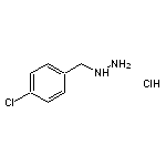 [(4-chlorophenyl)methyl]hydrazine hydrochloride