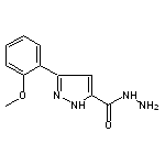 3-(2-methoxyphenyl)-1H-pyrazole-5-carbohydrazide